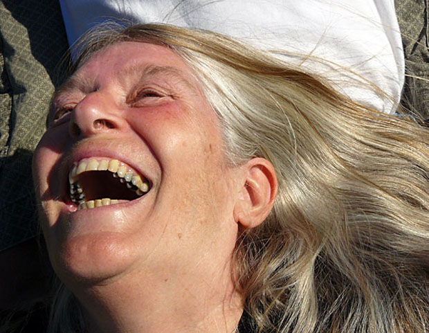 Having a good laugh