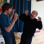 michael and john lion laugh